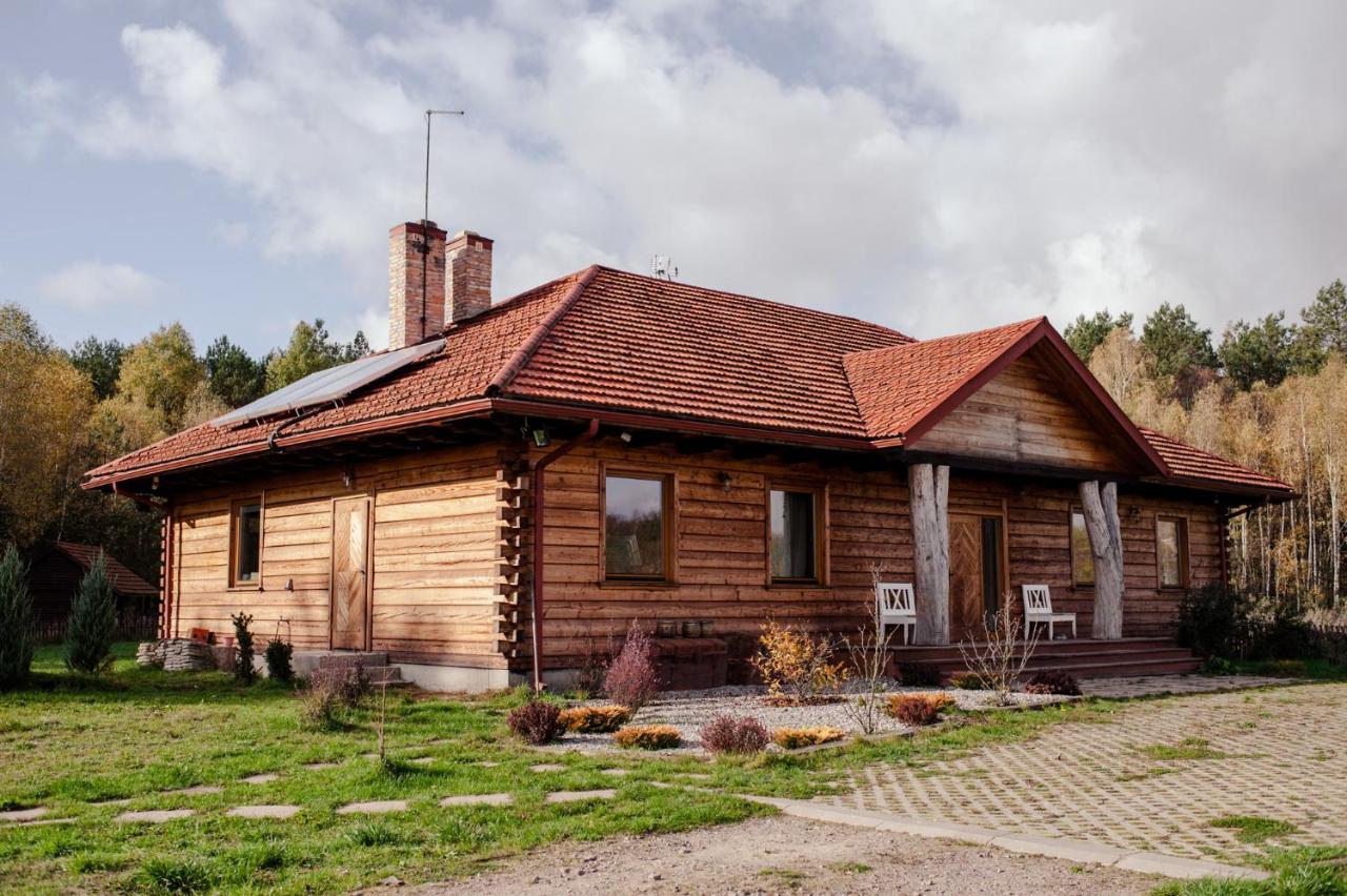 Dworek Ogrodniki, Caloroczny Dom Na Wylacznosc, Basen, Sauna, Las, Staw Rybny, Altana Grillowa, Ognisko, Pianino, Kominek, Piec Chlebowy, Duza Ogrodzona Posesja Tuczna Buitenkant foto